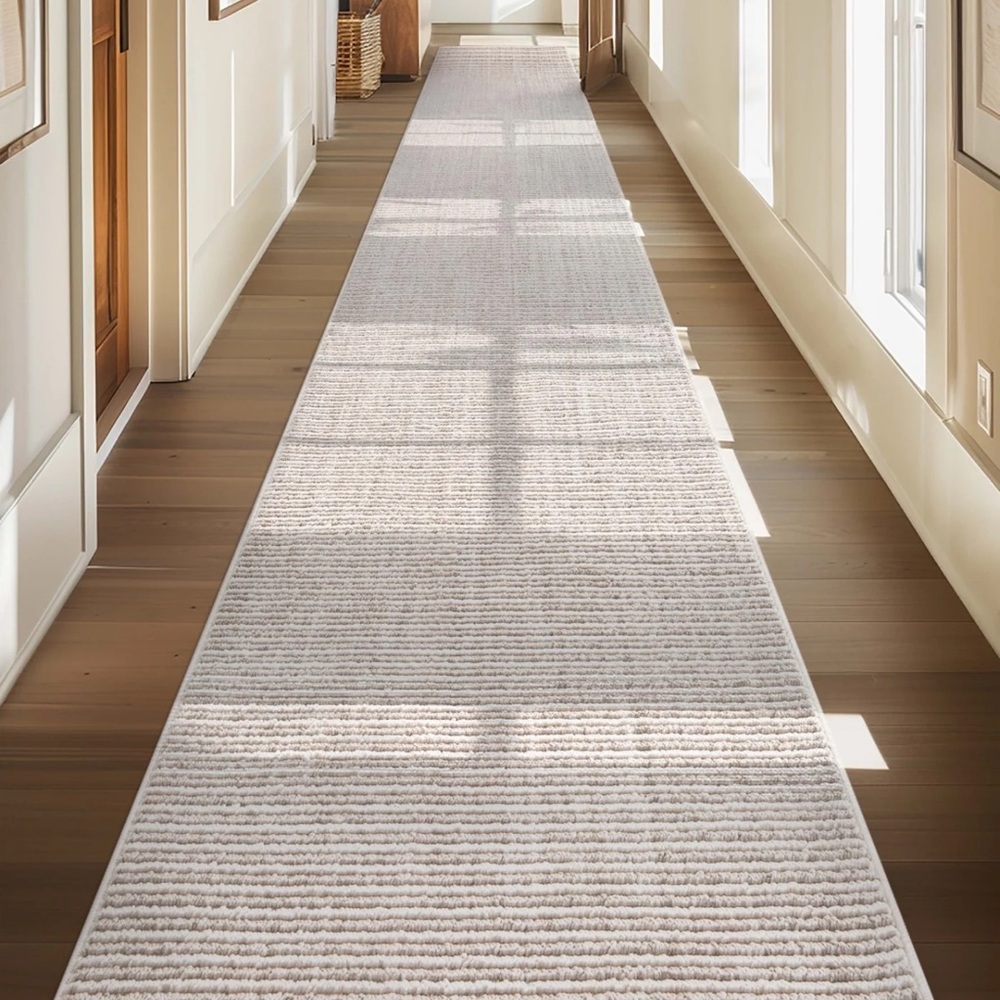Elegant Cream Runner Rug